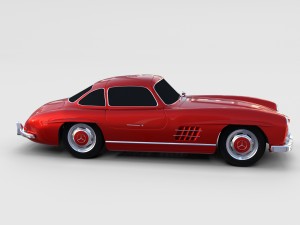 mercedes 300sl pack 3D मॉडल