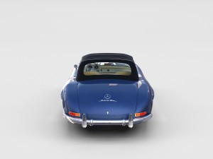 mercedes 300sl with interior pack 3D Модель