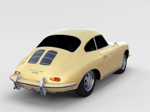 porsche 356 pack 3D Model