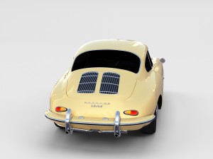 porsche 356 pack 3D Model