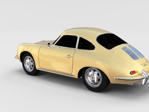 porsche 356 pack 3D Model