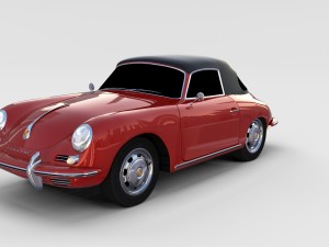 porsche 356 pack 3D Model