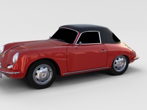 porsche 356 pack 3D Model