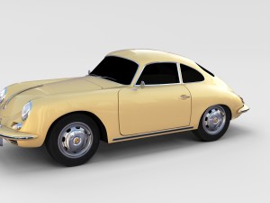 porsche 356 pack 3D Model