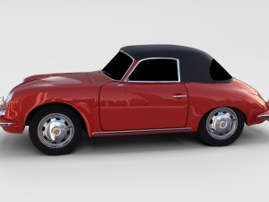 porsche 356 pack 3D Model