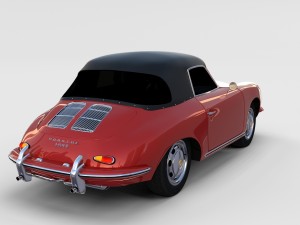 porsche 356 pack 3D Model