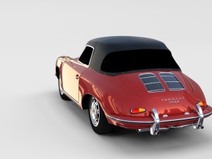 porsche 356 pack 3D Model
