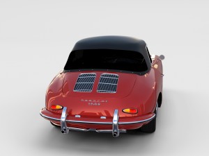 porsche 356 pack 3D Model