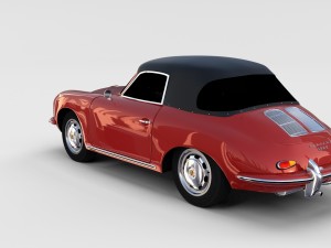 porsche 356 pack 3D Model
