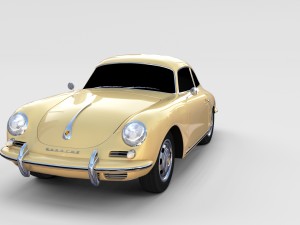 porsche 356 pack 3D Model