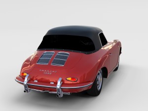 porsche 356 pack 3D Model