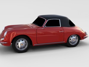porsche 356 pack 3D Model