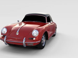 porsche 356 pack 3D Model