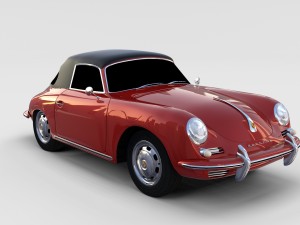 porsche 356 pack 3D Model