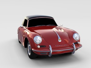 porsche 356 pack 3D Model