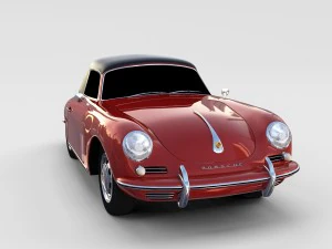 porsche 356 pack 3D Model