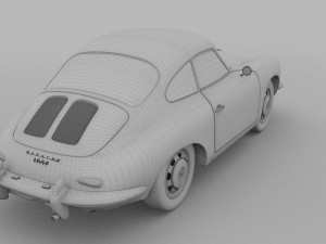 porsche 356 pack 3D Model