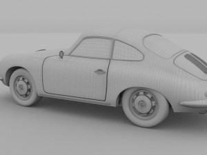porsche 356 pack 3D Model