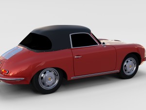porsche 356 pack 3D Model