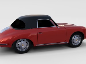 porsche 356 pack 3D Model
