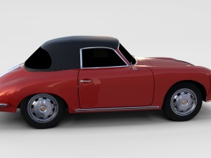porsche 356 pack 3D Model