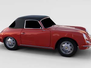 porsche 356 pack 3D Model