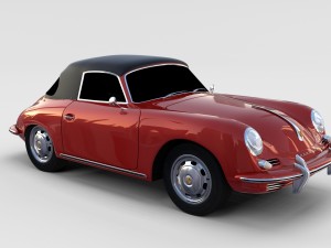 porsche 356 pack 3D Model