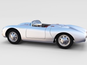 porsche 550 pack 3D Модель