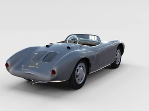 porsche 550 pack 3D Model