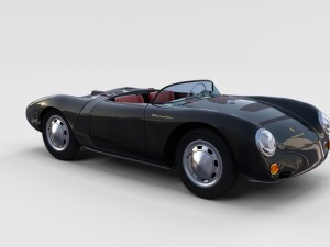 porsche 550 pack 3D Модель