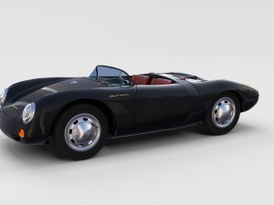 porsche 550 pack 3D Модель