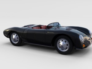 porsche 550 pack 3D Модель