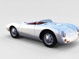 porsche 550 pack 3D Модель