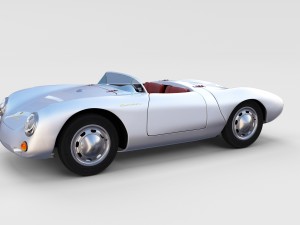 porsche 550 pack 3D Модель