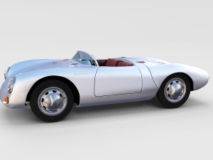 porsche 550 pack 3D Модель