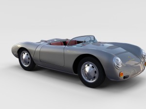 porsche 550 pack 3D Модель