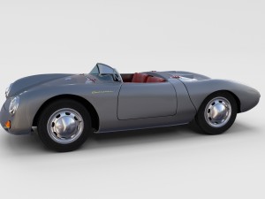 porsche 550 pack 3D Модель