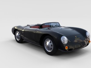 porsche 550 pack 3D Модель