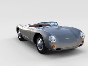 porsche 550 pack 3D Model