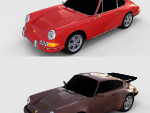 porsche 911 pack 3D Model