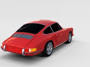 porsche 911 pack 3D 模型