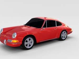 porsche 911 pack 3D 模型
