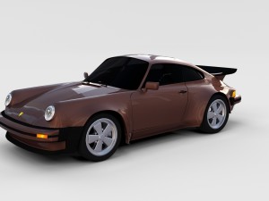 porsche 911 pack 3D 模型