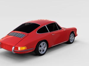 porsche 911 pack 3D 模型