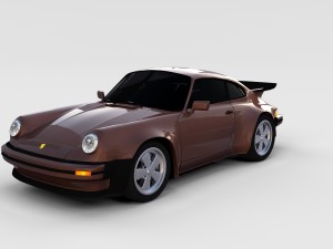 porsche 911 pack 3D 模型