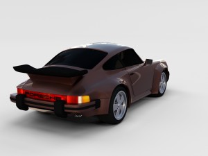 porsche 911 pack 3D 模型
