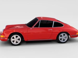 porsche 911 pack 3D 模型