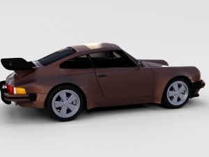 porsche 911 pack 3D 模型