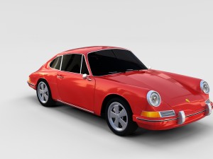 porsche 911 pack 3D 模型