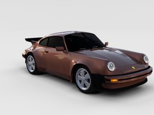 porsche 911 pack 3D 模型